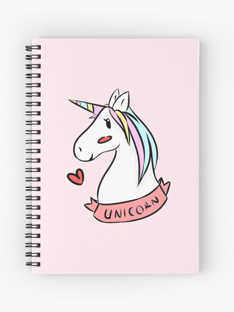 Cuaderno espiral «Tumblr Unicornio» daffaafaiza | Redbubble