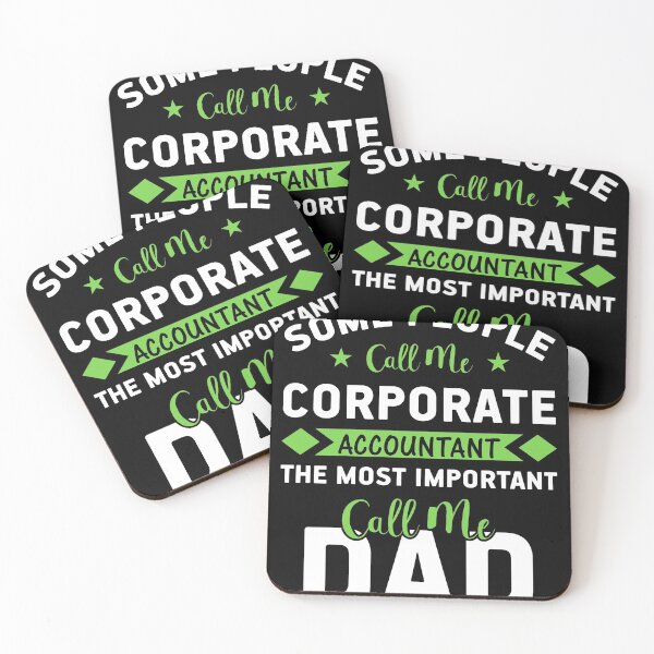 Item preview, CORPORATE ACCOUNTANT DAD  designed and sold by Bovtique.