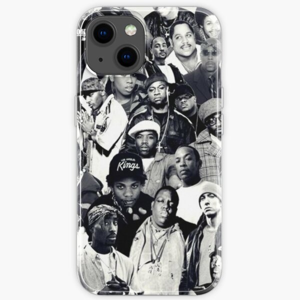 Hip Hop Legends Collage iPhone Soft Case