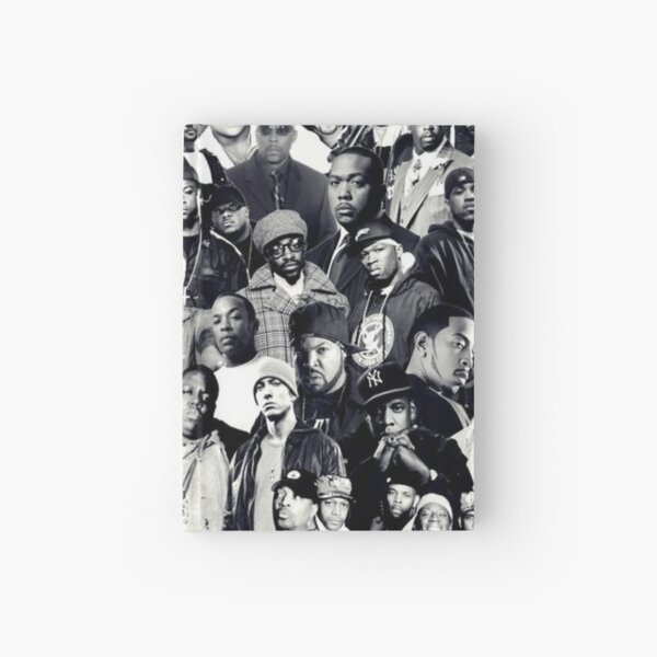 Hip-Hop-Legenden-Collage Notizbuch