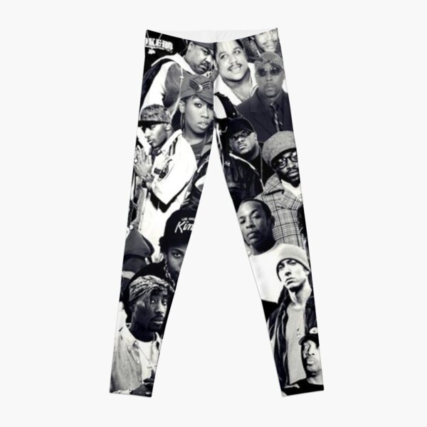 Hip Hop Legends Collage Leggings
