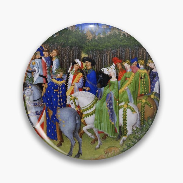 Item preview, MONTH OF MAY, GEMINI ,MERCURY AND TAURUS  Très Riches Heures du Duc de Berry ,Book Of Hours designed and sold by BulganLumini.
