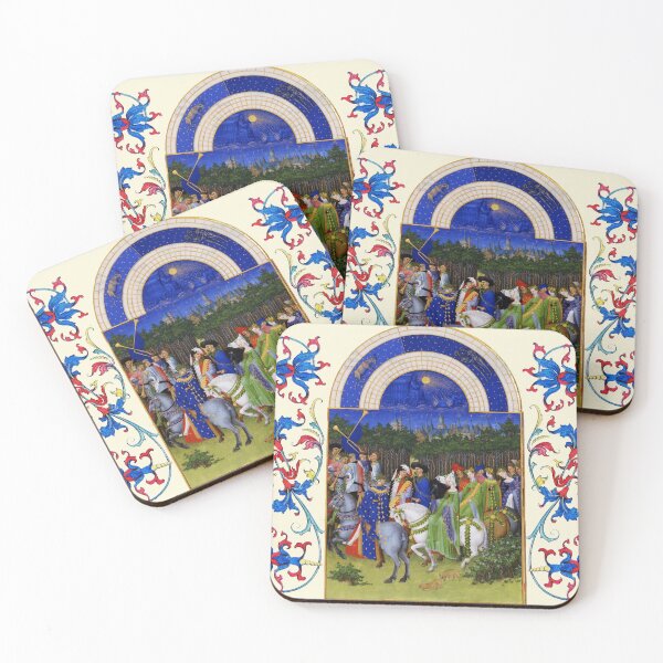 Item preview, MONTH OF MAY, GEMINI ,MERCURY AND TAURUS  Très Riches Heures du Duc de Berry ,Book Of Hours designed and sold by BulganLumini.