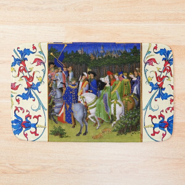 Item preview, MONTH OF MAY, GEMINI ,MERCURY AND TAURUS  Très Riches Heures du Duc de Berry ,Book Of Hours designed and sold by BulganLumini.