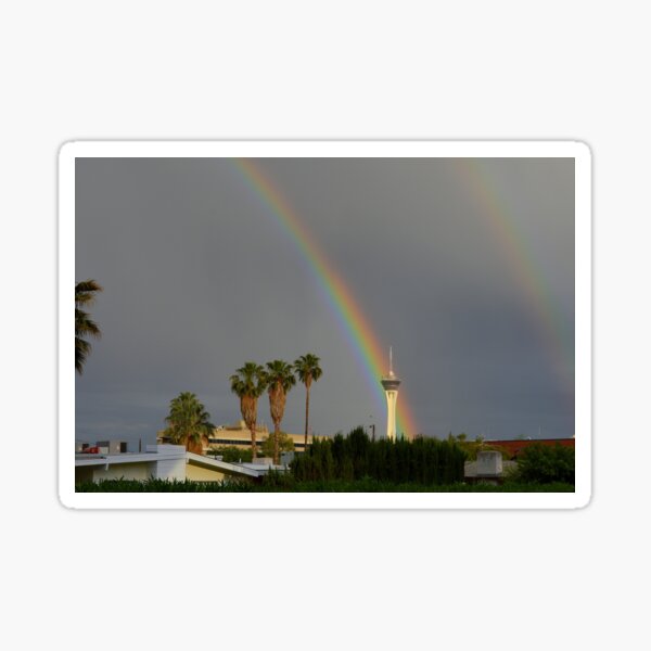 Rainbow & Stratosphere Tower Sticker