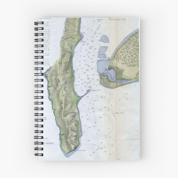 Item preview, Vintage Map of San Diego & Coronado (1853) designed and sold by BravuraMedia.