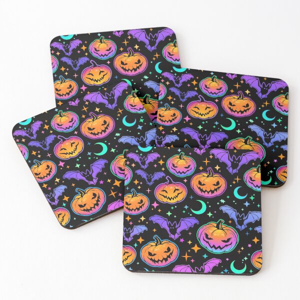 Item preview, Spooky Pumpkins & Spooky Bats but at night! designed and sold by WowThatsAwful.