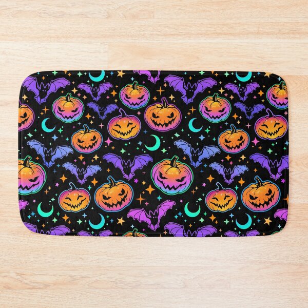 Item preview, Spooky Pumpkins & Spooky Bats but at night! designed and sold by WowThatsAwful.