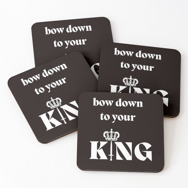 Item preview, bow down to your KING. designed and sold by REEBORN.