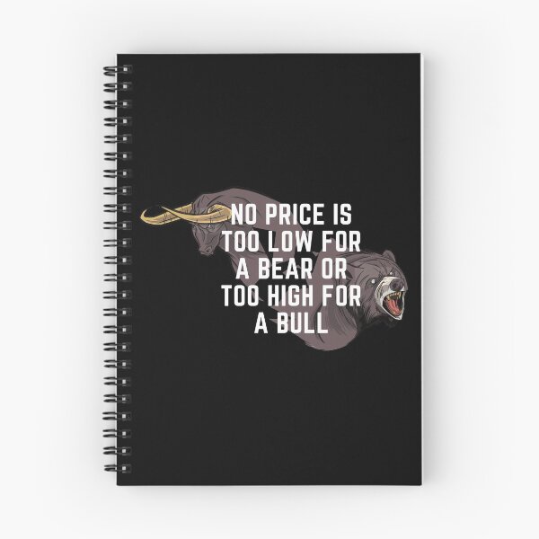 Item preview, Trading bear bull; No price is too low for a bear and no price too high for a bull designed and sold by EinfachKlim.