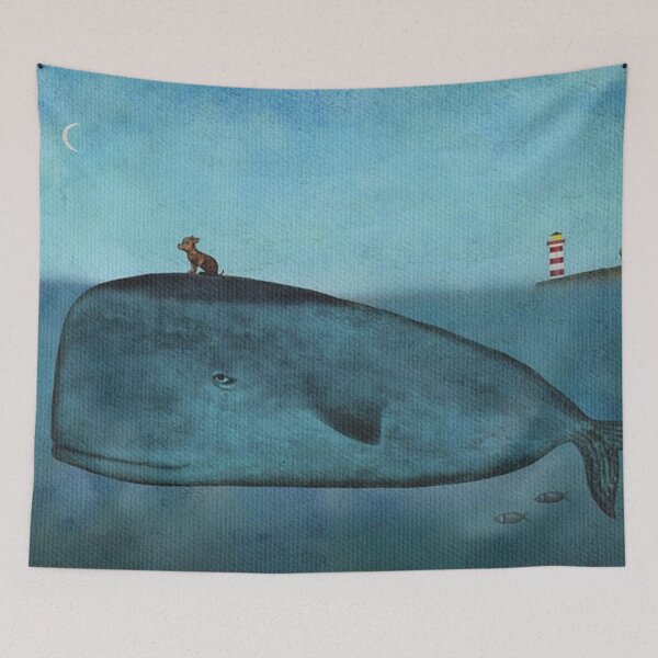 Item preview, Poster Whale and dog designed and sold by ColemanOlmos.