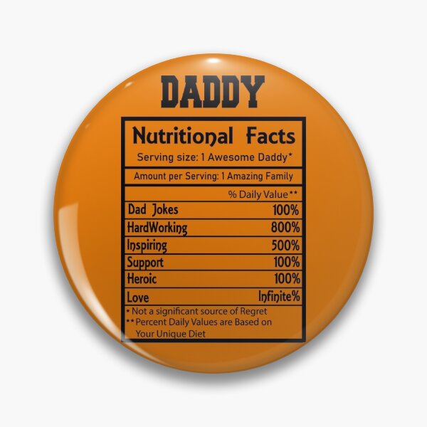 Item preview, FYI Daddy Nutritional Facts designed and sold by TeesbyGinyard.