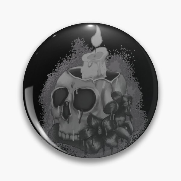 Item preview, Greyscale Skull Melt designed and sold by loveandwar192.