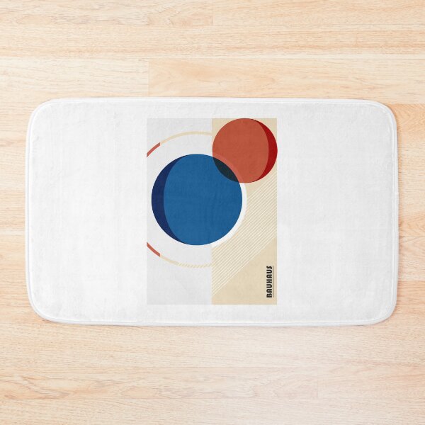 Item preview, Bauhaus - Retro / Art Deco architecture discipline from Berlin, Germany - Available in posters, etc - Blue Light On White designed and sold by crazycollective.