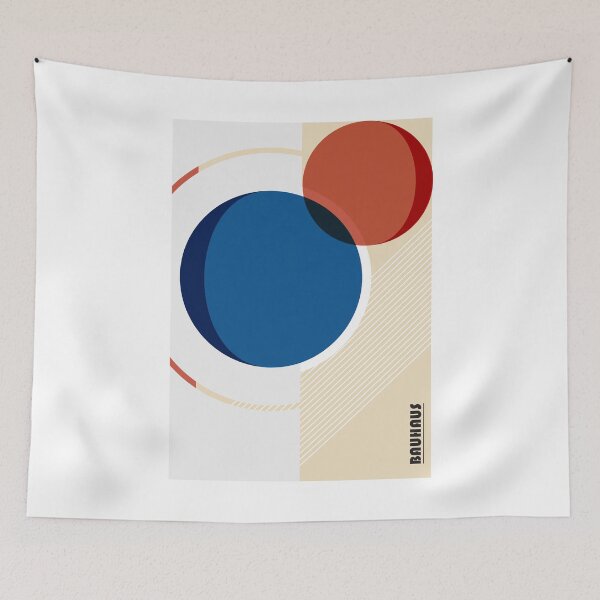 Item preview, Bauhaus - Retro / Art Deco architecture discipline from Berlin, Germany - Available in posters, etc - Blue Light On White designed and sold by crazycollective.