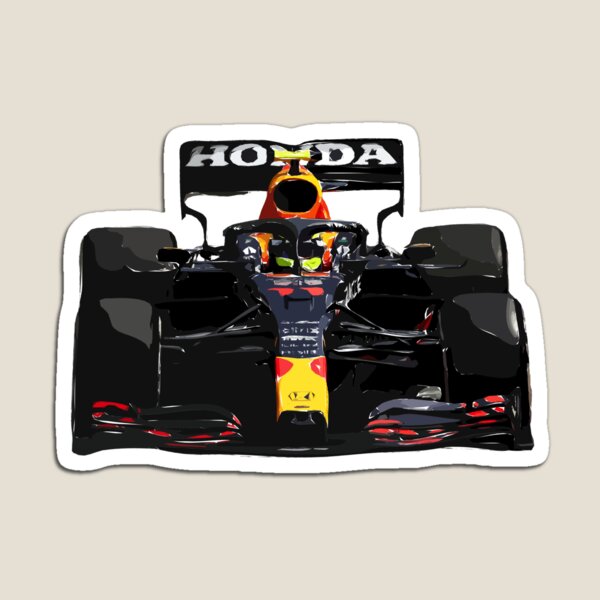 Sergio Perez Red Bull F1 Magnet By Prxnxva Redbubble