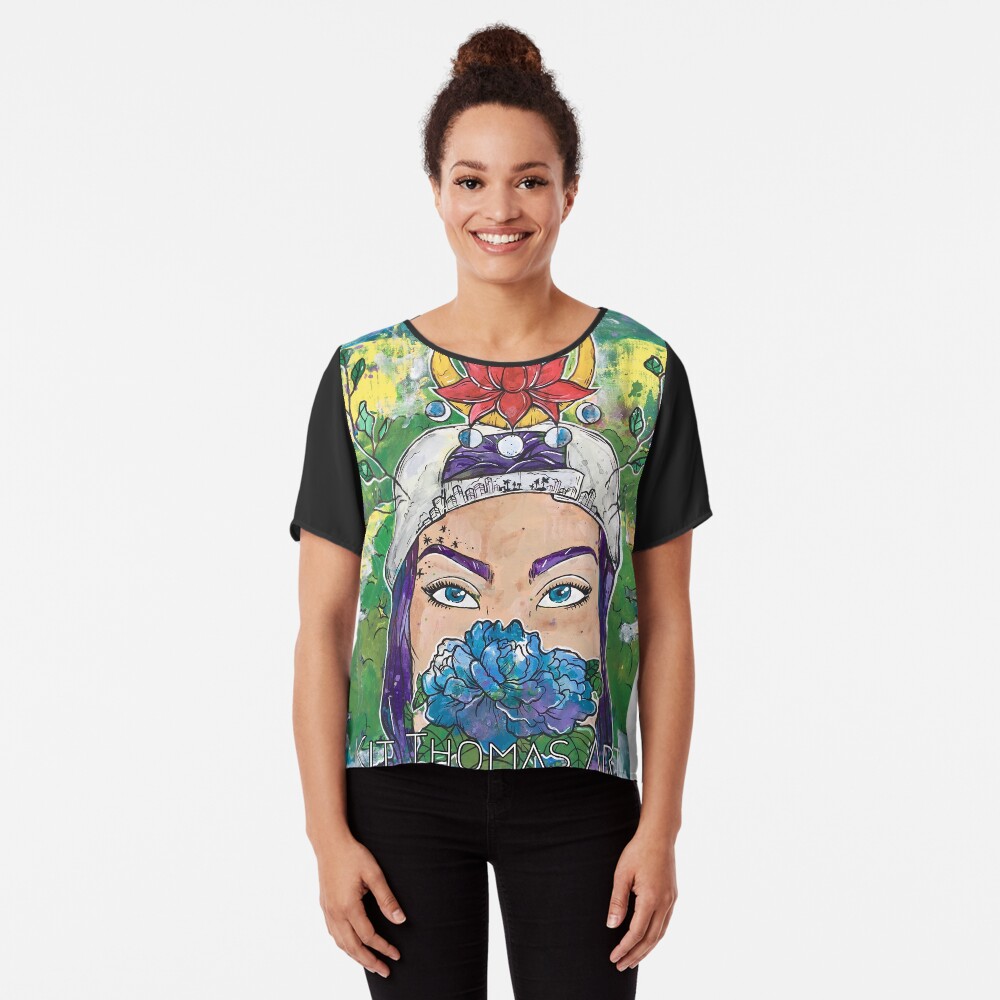 Item preview, Chiffon Top designed and sold by kittthomasart.
