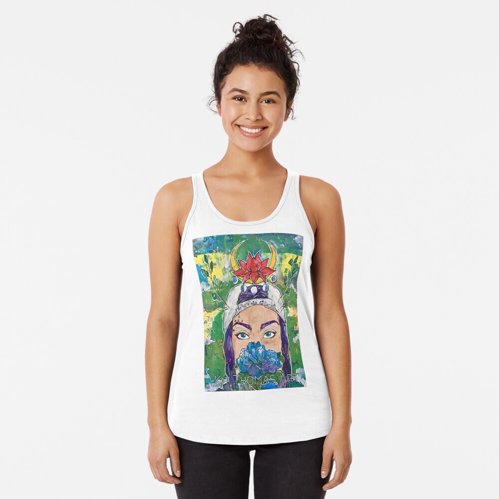Item preview, Racerback Tank Top designed and sold by kittthomasart.