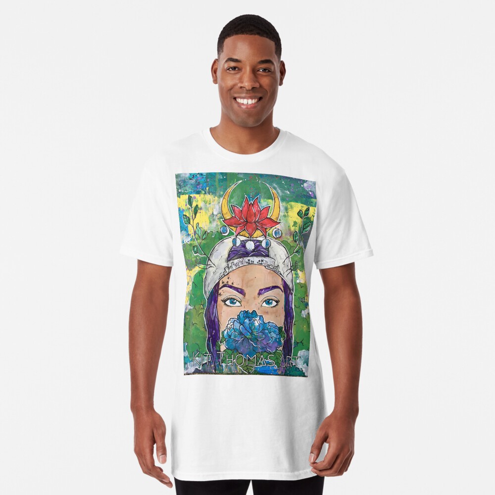 Item preview, Long T-Shirt designed and sold by kittthomasart.