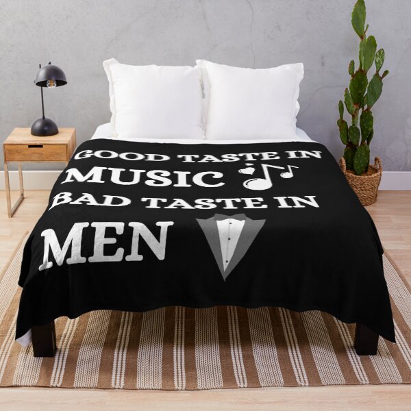Item preview, Good Taste in Music Bad Taste in Men (Suit) designed and sold by CaitU.