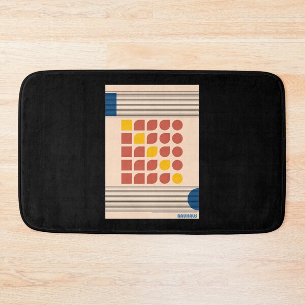 Item preview, Bauhaus - Retro / Art Deco architecture discipline from Berlin, Germany - Available in posters, etc - Shapes and Color on Black designed and sold by crazycollective.