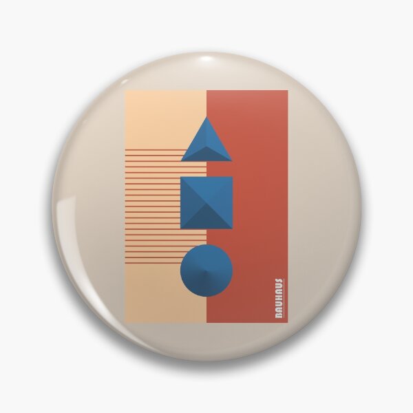 Item preview, Bauhaus - Retro / Art Deco architecture discipline from Berlin, Germany - Available in posters, etc - Blue Shapes designed and sold by crazycollective.