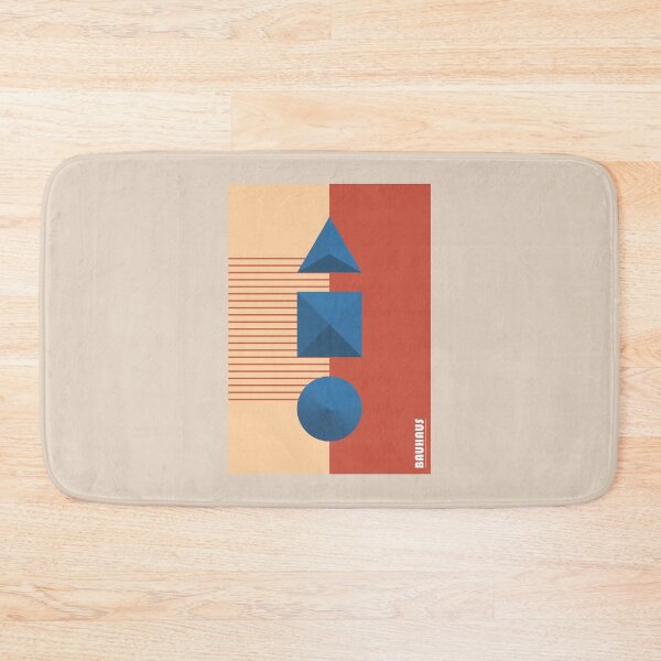 Item preview, Bauhaus - Retro / Art Deco architecture discipline from Berlin, Germany - Available in posters, etc - Blue Shapes designed and sold by crazycollective.