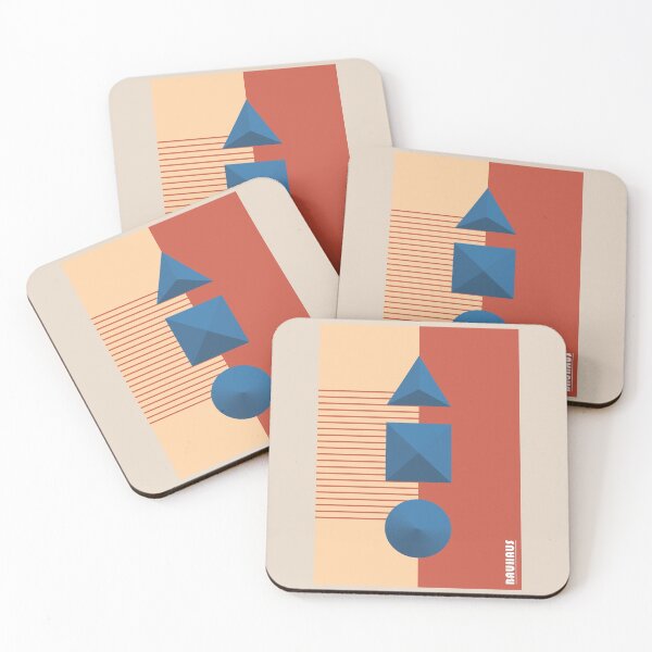 Item preview, Bauhaus - Retro / Art Deco architecture discipline from Berlin, Germany - Available in posters, etc - Blue Shapes designed and sold by crazycollective.