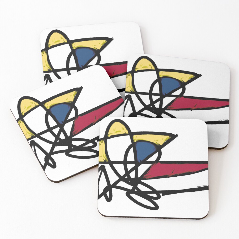 Item preview, Coasters (Set of 4) designed and sold by RallyPointArt.
