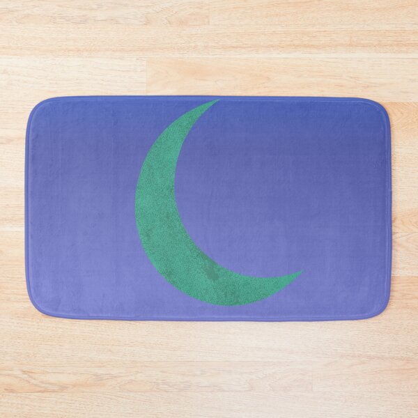 Item preview, Turquoise/Green Crescent Moon in Blue/Purple Gradient Sky designed and sold by ShaunSandhu.