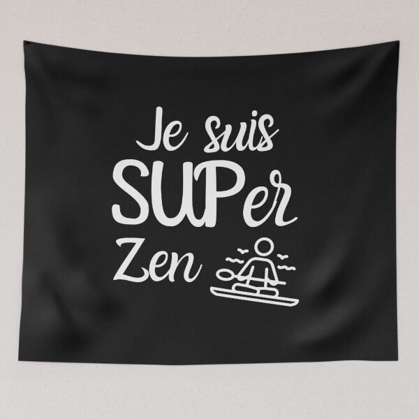 Item preview, Super zen SUP, paddleboard, stand up paddle, yoga designed and sold by Smileycreation.