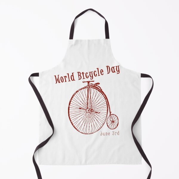 Item preview,  World Bicycle Day June 3 in Vintage Red designed and sold by kmcs.