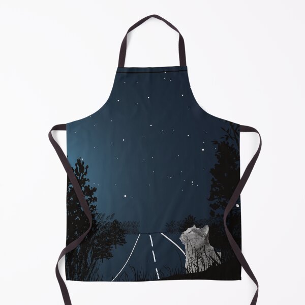 Item preview, Star Gazing Cat-Grey Persian Starry Night Cat designed and sold by alayal57.