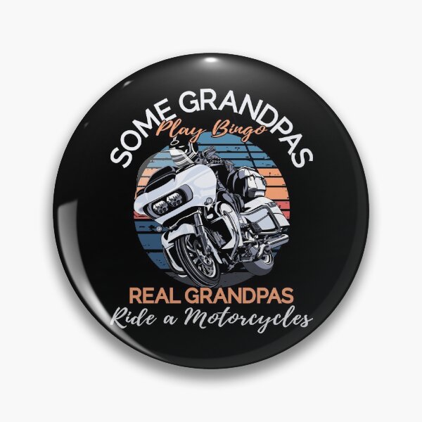 Item preview, Some Grandpas play bingo, Real Grandpas ride a motorcycles, biker grandpas, coolest grandpas, real grandpas designed and sold by Lekrock.