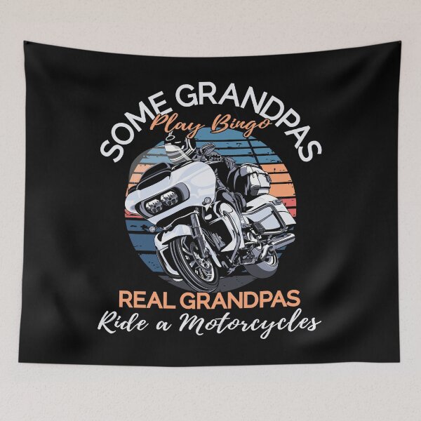 Item preview, Some Grandpas play bingo, Real Grandpas ride a motorcycles, biker grandpas, coolest grandpas, real grandpas designed and sold by Lekrock.
