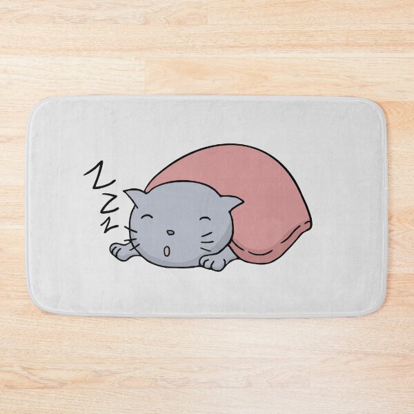 Item preview, sleeping Cat mood designed and sold by fluffyfriends.