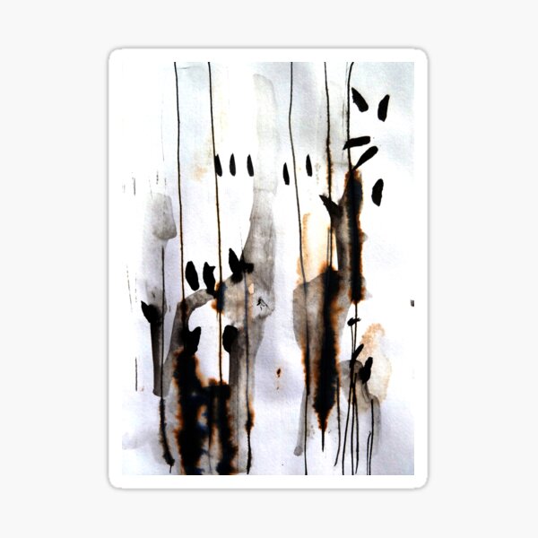 Ink Strokes and Lines Dana Krystle (13) Sticker