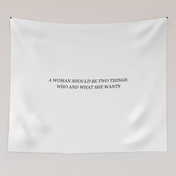 Item preview, A Woman Should Be Two Things; Motivational Quote; Woman Empowerment designed and sold by BellaHope1.