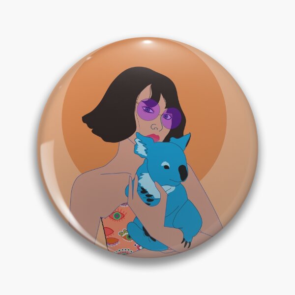 Item preview, Chica con Coala azul designed and sold by IncognitobyE.