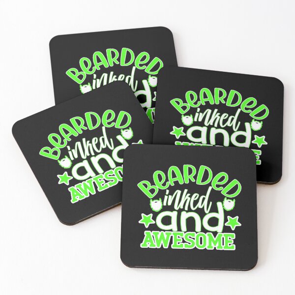 Item preview, Bearded Inked And Awesome designed and sold by FurioInc.