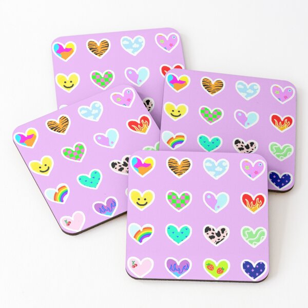 Item preview, Y2K hearts designed and sold by emroccs.
