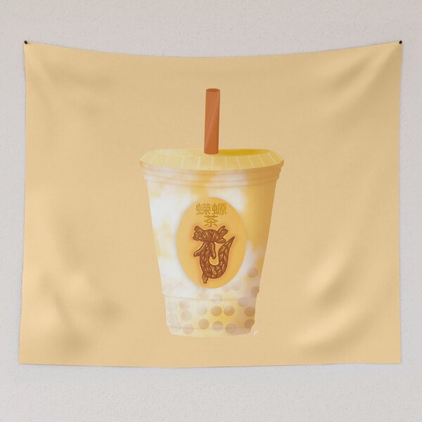 Item preview, Axolotl Boba Tea designed and sold by VanHollowStudio.
