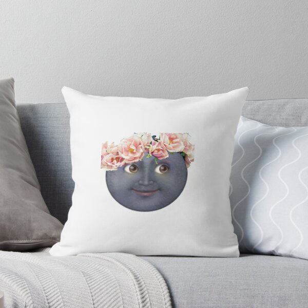 Item preview, Hipster Moon Emoji designed and sold by ThoseFandomss.