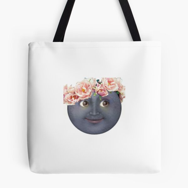 Item preview, Hipster Moon Emoji designed and sold by ThoseFandomss.
