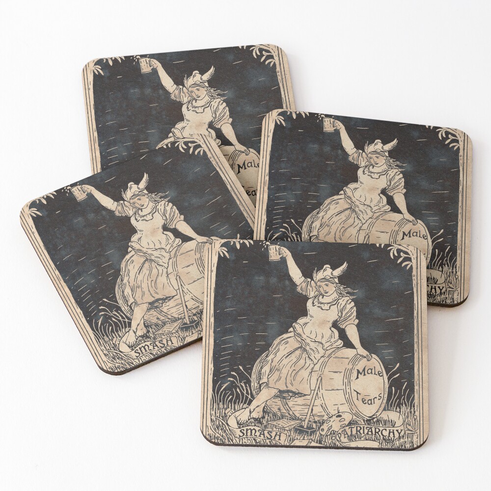 Item preview, Coasters (Set of 4) designed and sold by EchoppeDeLoki.