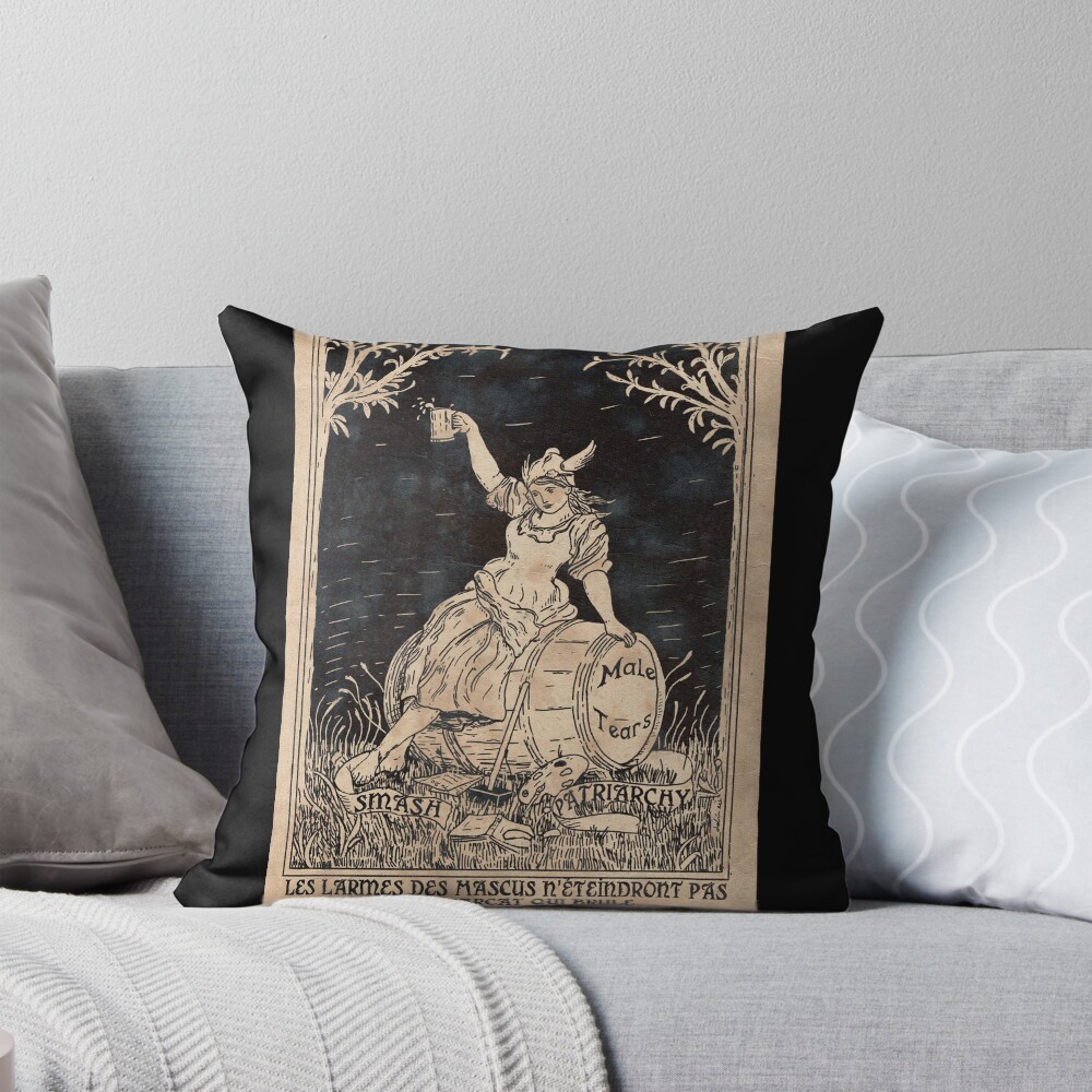 Item preview, Throw Pillow designed and sold by EchoppeDeLoki.