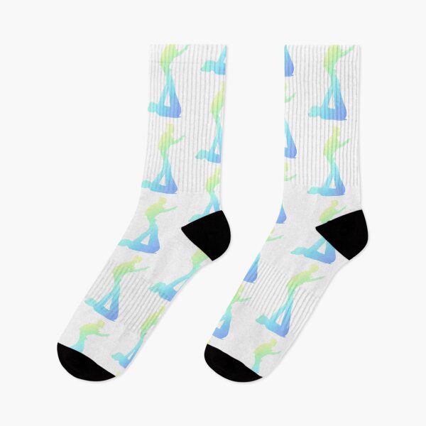 Item preview, A women’s pair doing straddle on feet designed and sold by lauren alanna's shop :).