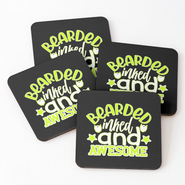 Item preview, Bearded Inked And Awesome designed and sold by FurioInc.