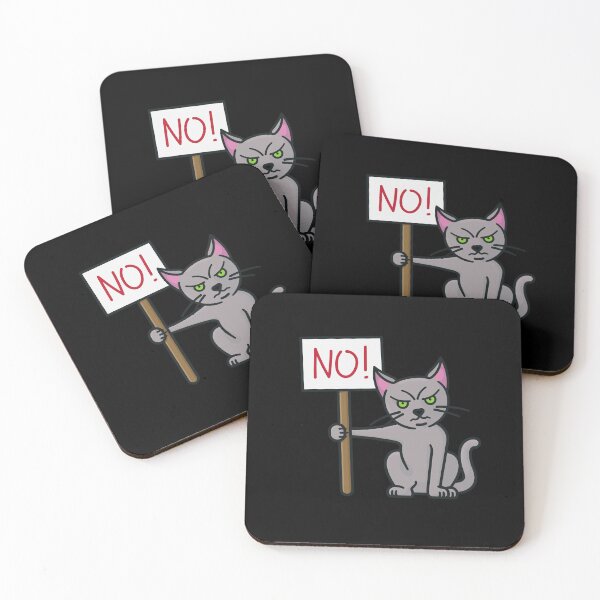 Item preview, NO Cat mood designed and sold by fluffyfriends.