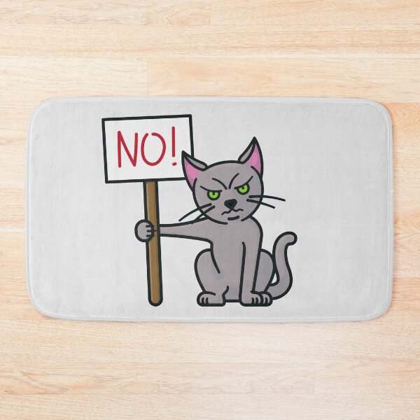Item preview, NO Cat mood designed and sold by fluffyfriends.